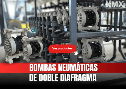 Bombas neumáticas de doble diafragma marca DEBEM.