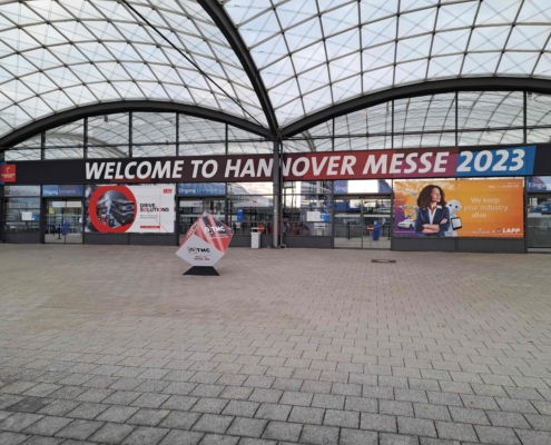 Visita de KMX a Feria alemana Hannover Messe 2023 - Tecnología industrial