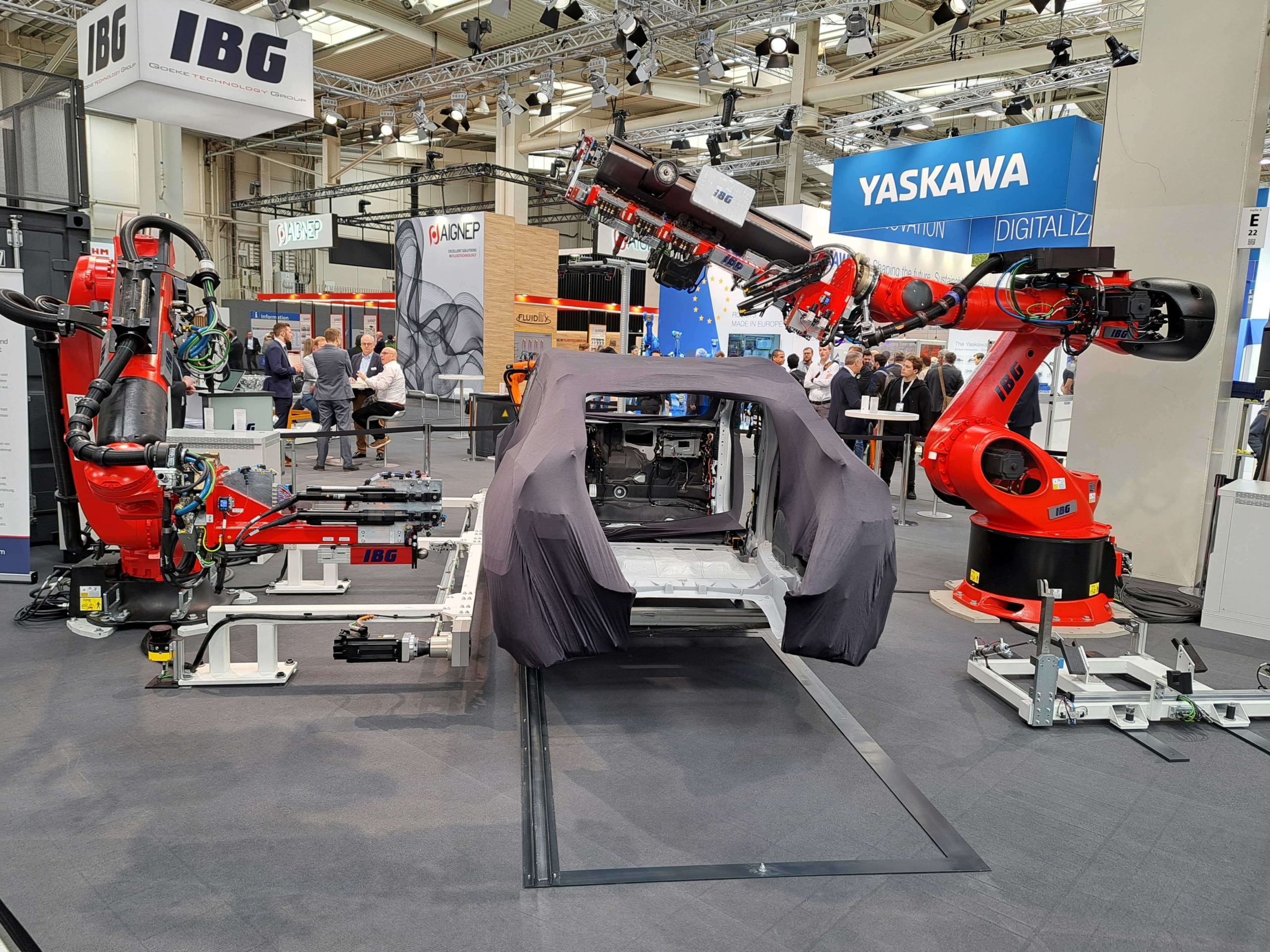 Visita de KMX a Feria alemana Hannover Messe 2023 - Tecnología industrial