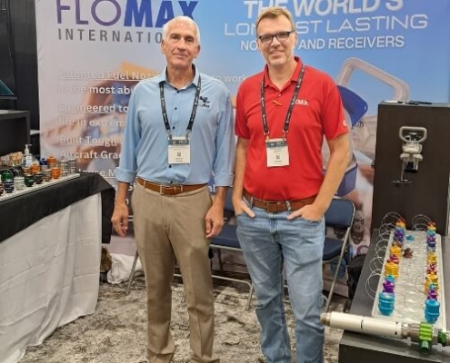 KMX visita a Flomax en Minexpo 2024 en Texas, USA.